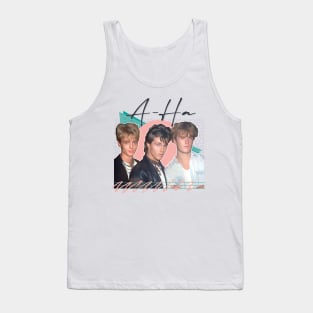 Vintage Style 80s A-Ha Design Tank Top